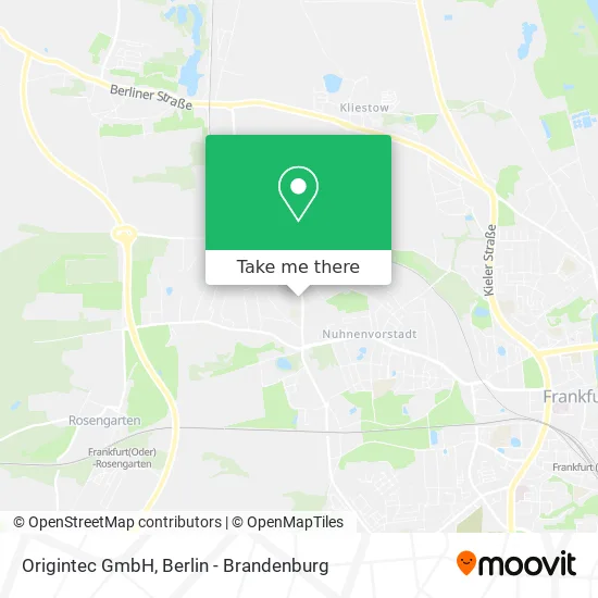 Origintec GmbH map