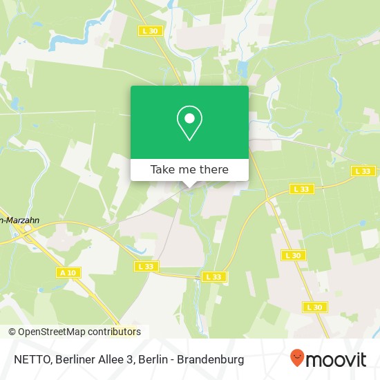 NETTO, Berliner Allee 3 map