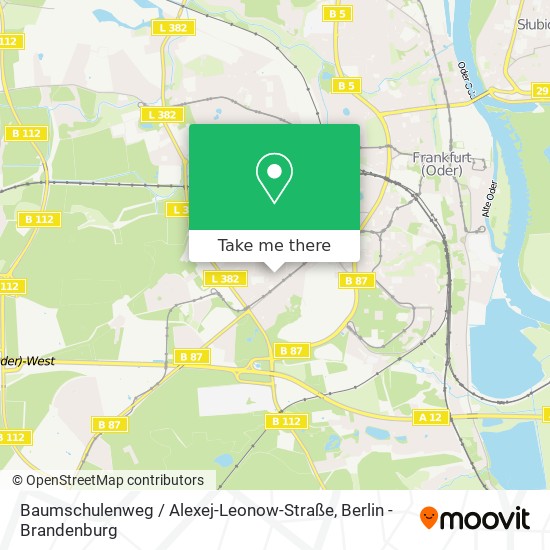 Baumschulenweg / Alexej-Leonow-Straße map