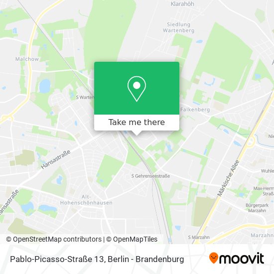 Pablo-Picasso-Straße 13 map