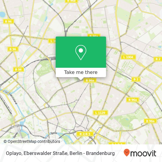 Oplayo, Eberswalder Straße map