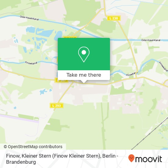 Finow, Kleiner Stern (Finow Kleiner Stern) map