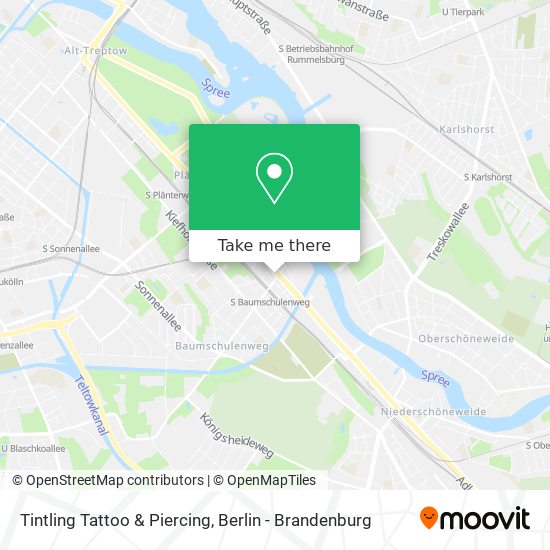 Tintling Tattoo & Piercing map