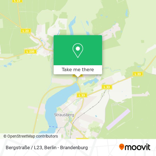 Карта Bergstraße / L23