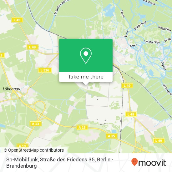 Sp-Mobilfunk, Straße des Friedens 35 map