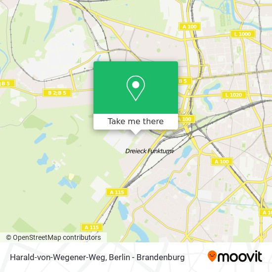 Harald-von-Wegener-Weg map