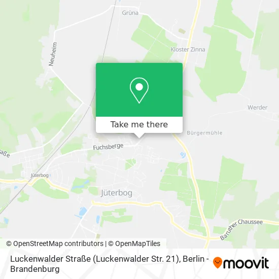 Карта Luckenwalder Straße (Luckenwalder Str. 21)