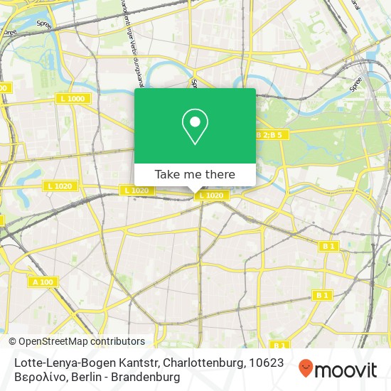 Lotte-Lenya-Bogen Kantstr, Charlottenburg, 10623 Βερολίνο map