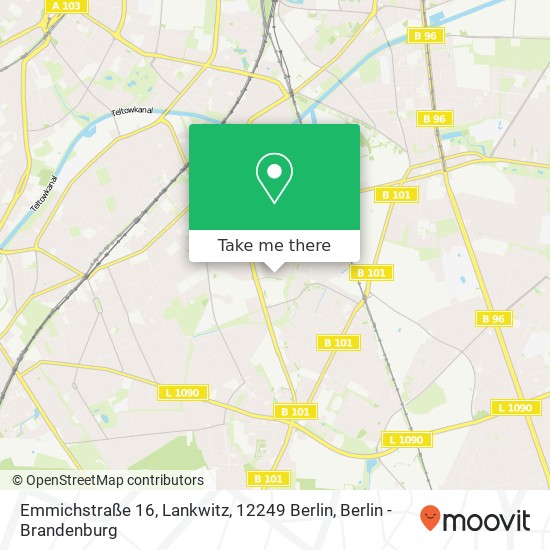 Emmichstraße 16, Lankwitz, 12249 Berlin map