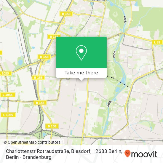 Charlottenstr Rotraudstraße, Biesdorf, 12683 Berlin map