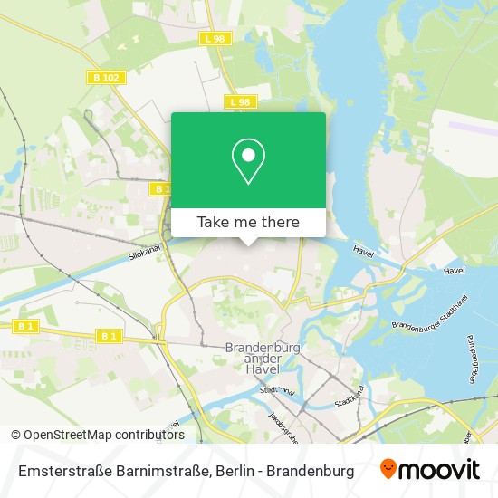 Emsterstraße Barnimstraße map