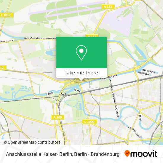 Anschlussstelle Kaiser- Berlin map