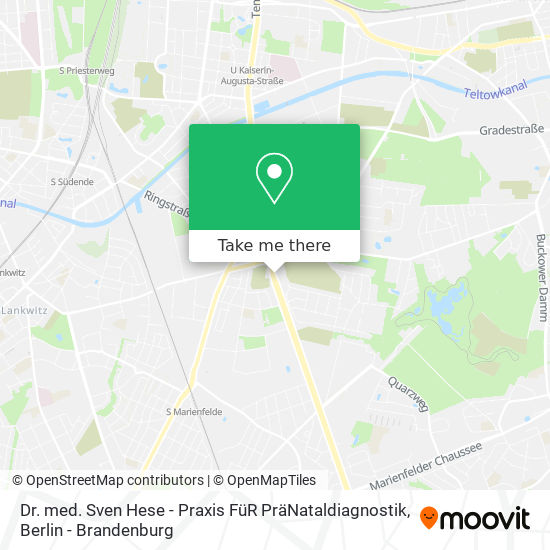 Dr. med. Sven Hese - Praxis FüR PräNataldiagnostik map