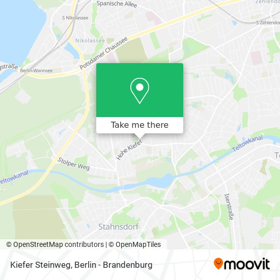 Карта Kiefer Steinweg