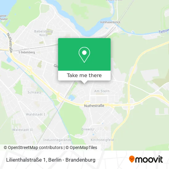 Карта Lilienthalstraße 1