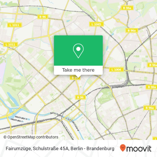 Карта Fairumzüge, Schulstraße 45A