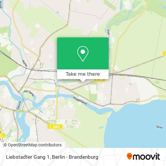 Карта Liebstadter Gang 1