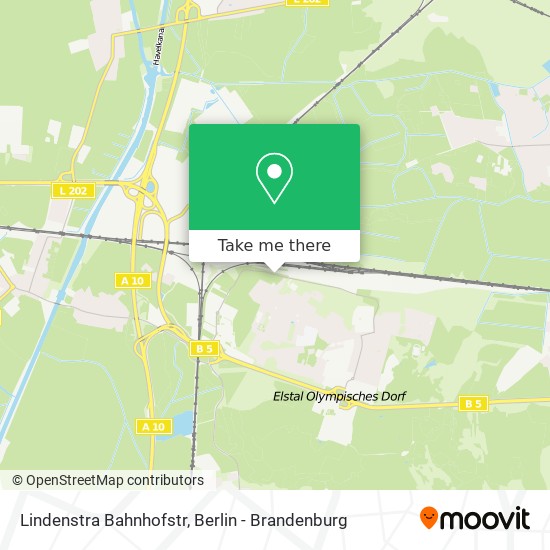 Lindenstra Bahnhofstr map