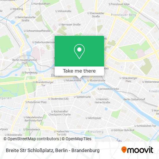 Breite Str Schloßplatz map