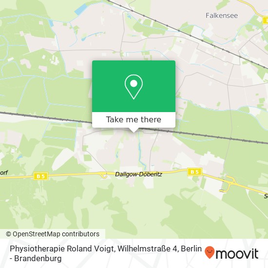 Physiotherapie Roland Voigt, Wilhelmstraße 4 map