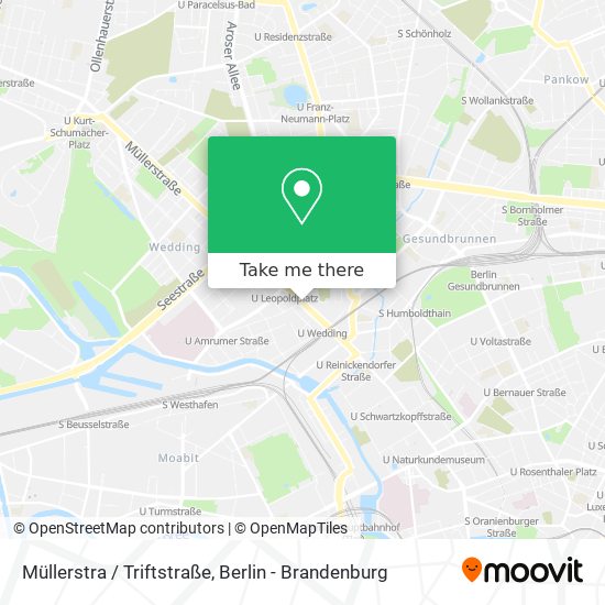 Карта Müllerstra / Triftstraße