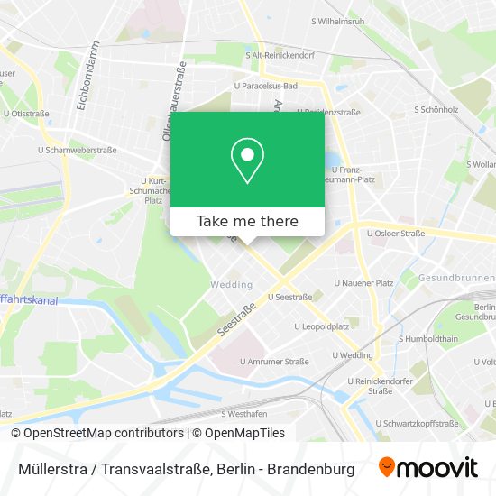 Müllerstra / Transvaalstraße map