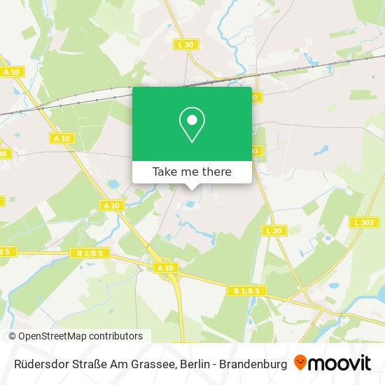 Rüdersdor Straße Am Grassee map