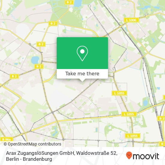 Arax ZugangslöSungen GmbH, Waldowstraße 52 map