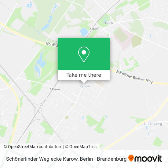 Schönerlinder Weg ecke Karow map