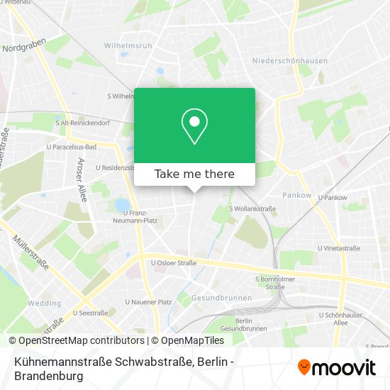Kühnemannstraße Schwabstraße map