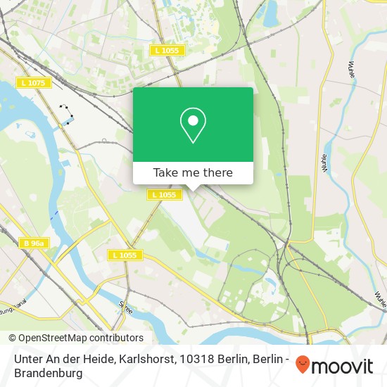 Unter An der Heide, Karlshorst, 10318 Berlin map