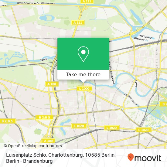 Luisenplatz Schlo, Charlottenburg, 10585 Berlin map