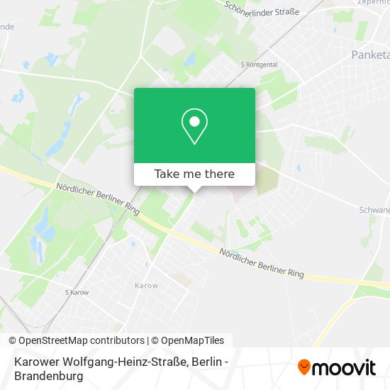 Карта Karower Wolfgang-Heinz-Straße