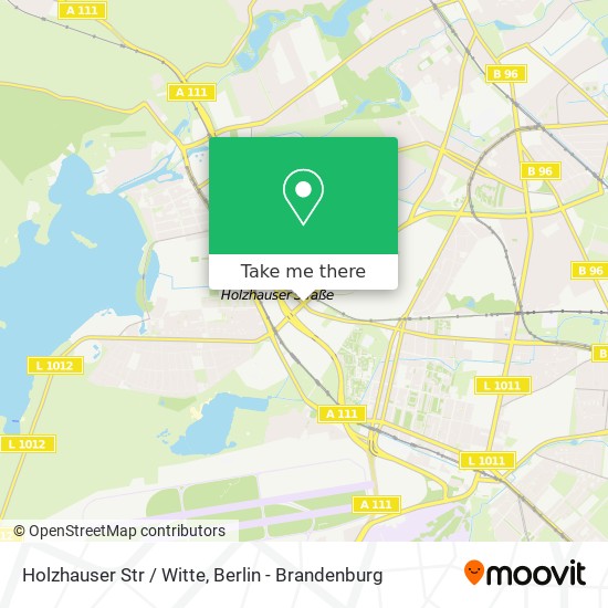 Holzhauser Str / Witte map