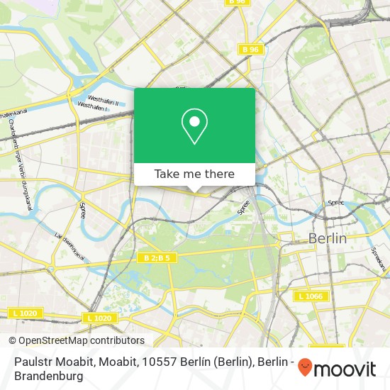 Paulstr Moabit, Moabit, 10557 Berlín (Berlin) map