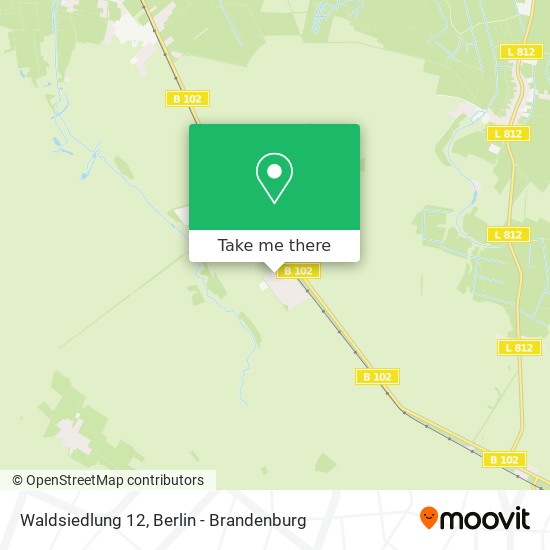 Waldsiedlung 12 map