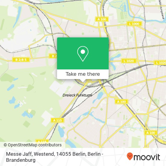 Messe Jaff, Westend, 14055 Berlin map