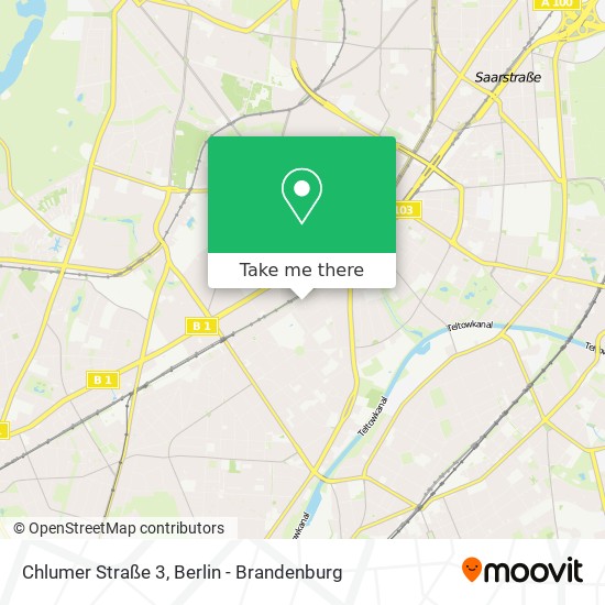 Chlumer Straße 3 map