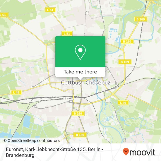 Карта Euronet, Karl-Liebknecht-Straße 135