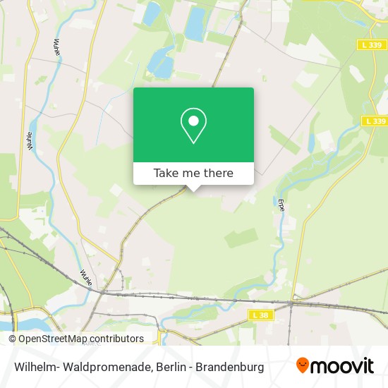 Wilhelm- Waldpromenade map