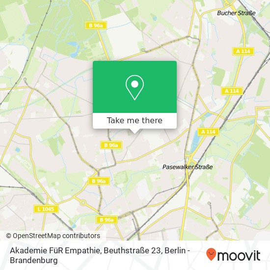 Akademie FüR Empathie, Beuthstraße 23 map