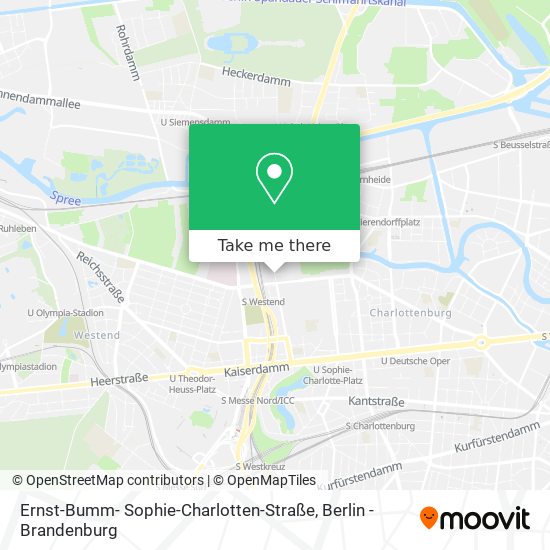 Ernst-Bumm- Sophie-Charlotten-Straße map