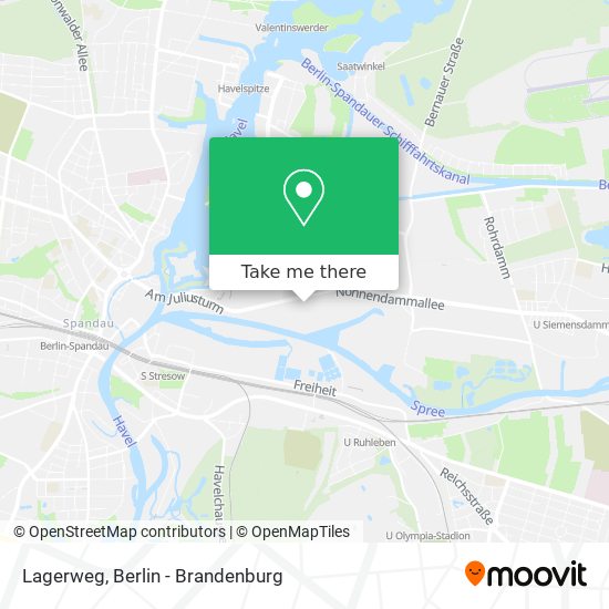 Lagerweg map