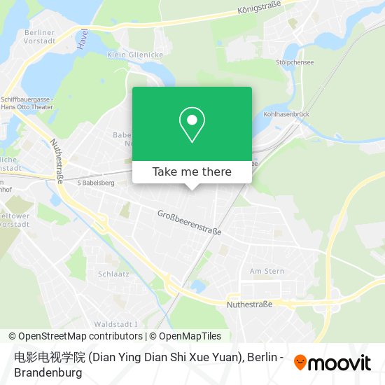 电影电视学院 (Dian Ying Dian Shi Xue Yuan) map