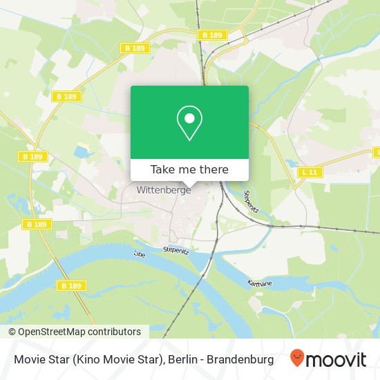 Movie Star (Kino Movie Star) map