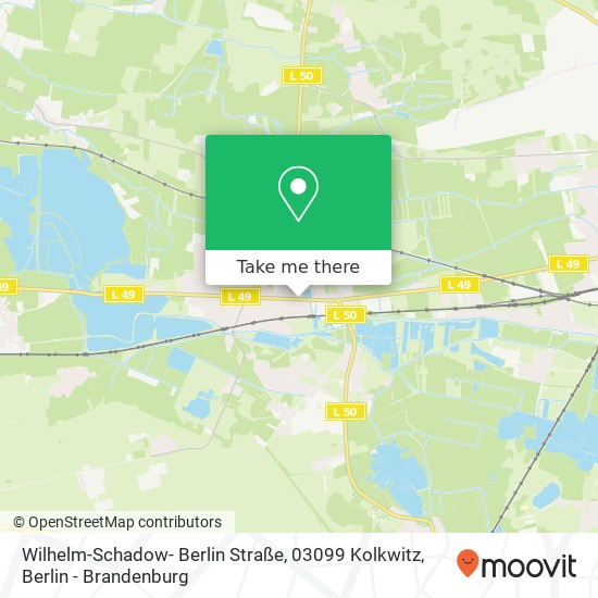 Wilhelm-Schadow- Berlin Straße, 03099 Kolkwitz map