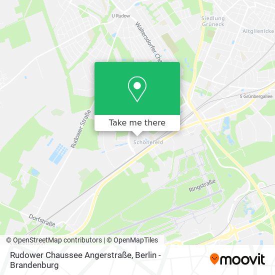 Rudower Chaussee Angerstraße map