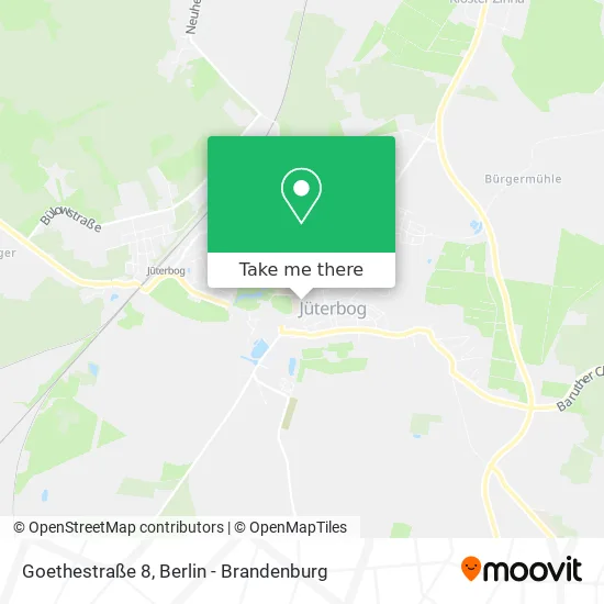 Карта Goethestraße 8