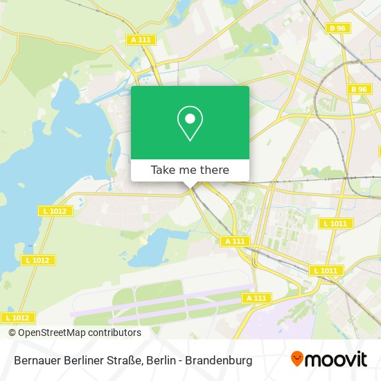 Bernauer Berliner Straße map