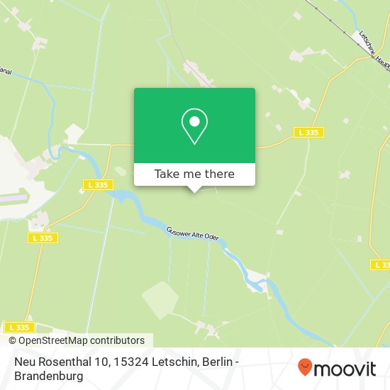 Neu Rosenthal 10, 15324 Letschin map